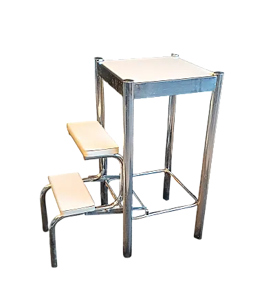 Wooden kitchen ladder, late 20th century