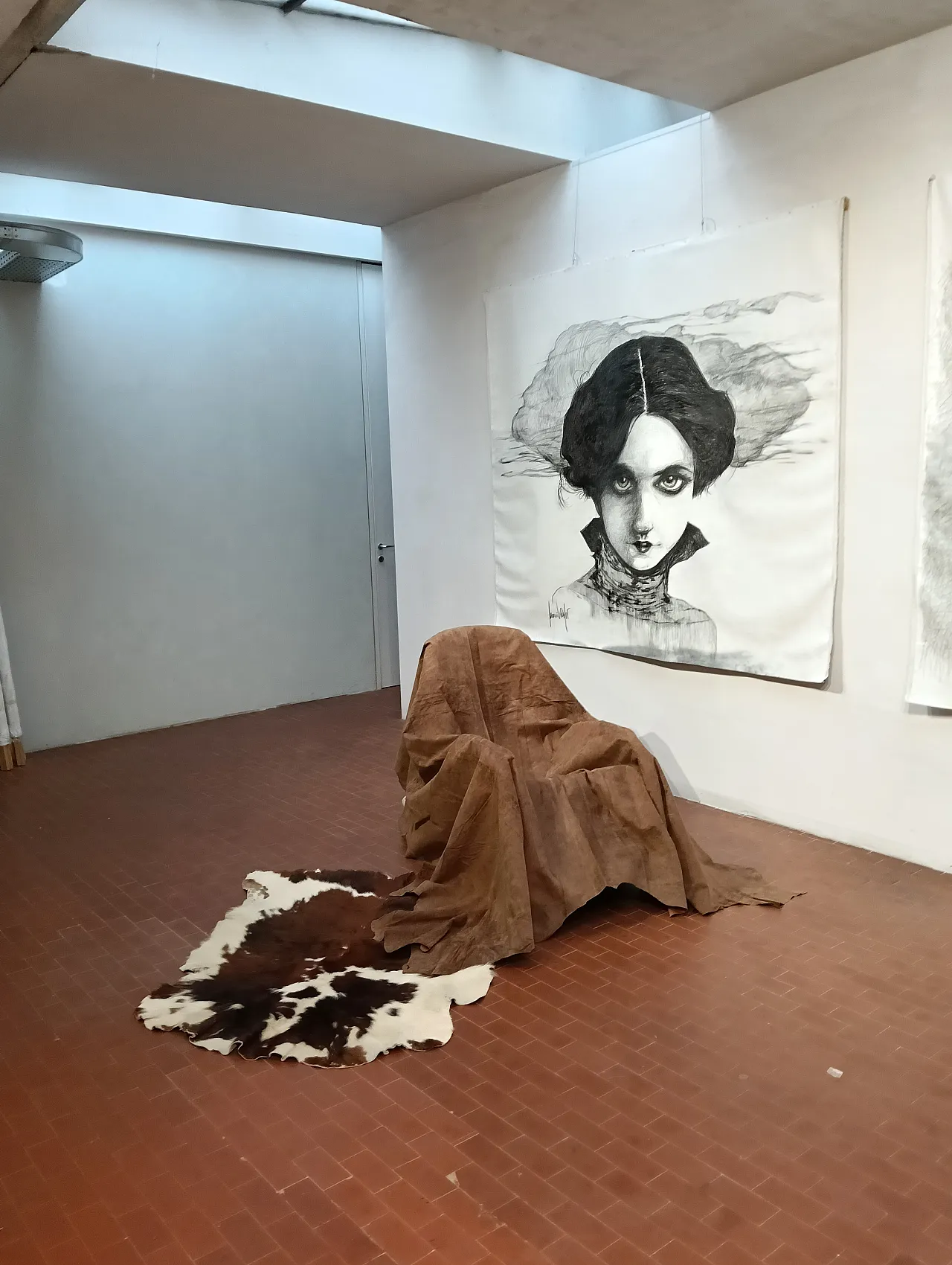 Animalier style rocking armchair, 70s 6