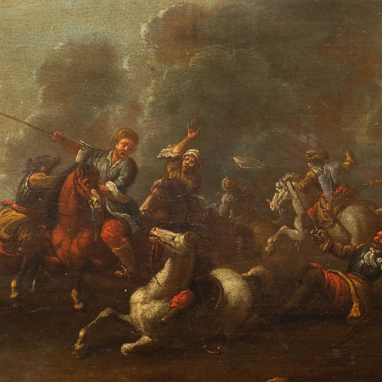 Olio su tavola con cornice, fine '800 3