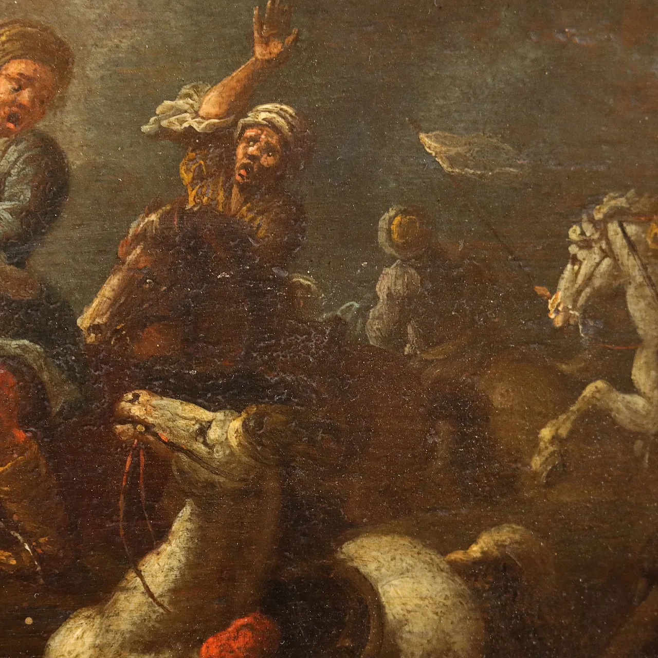 Olio su tavola con cornice, fine '800 5