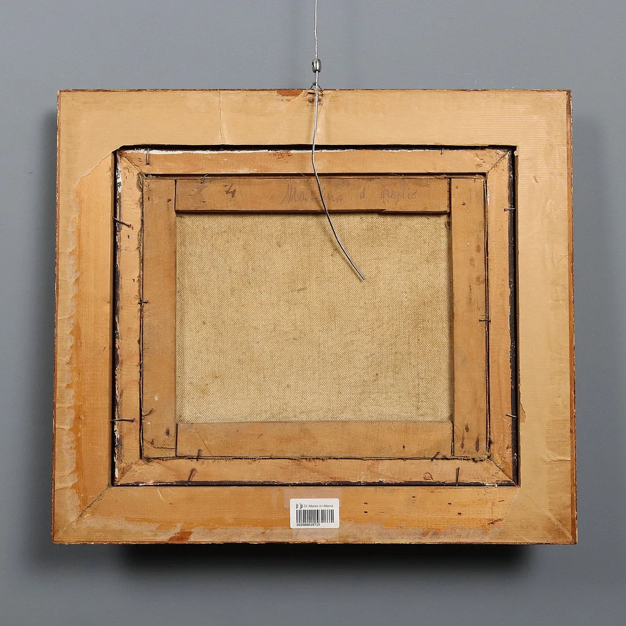 Olio su tela con cornice, '800 10