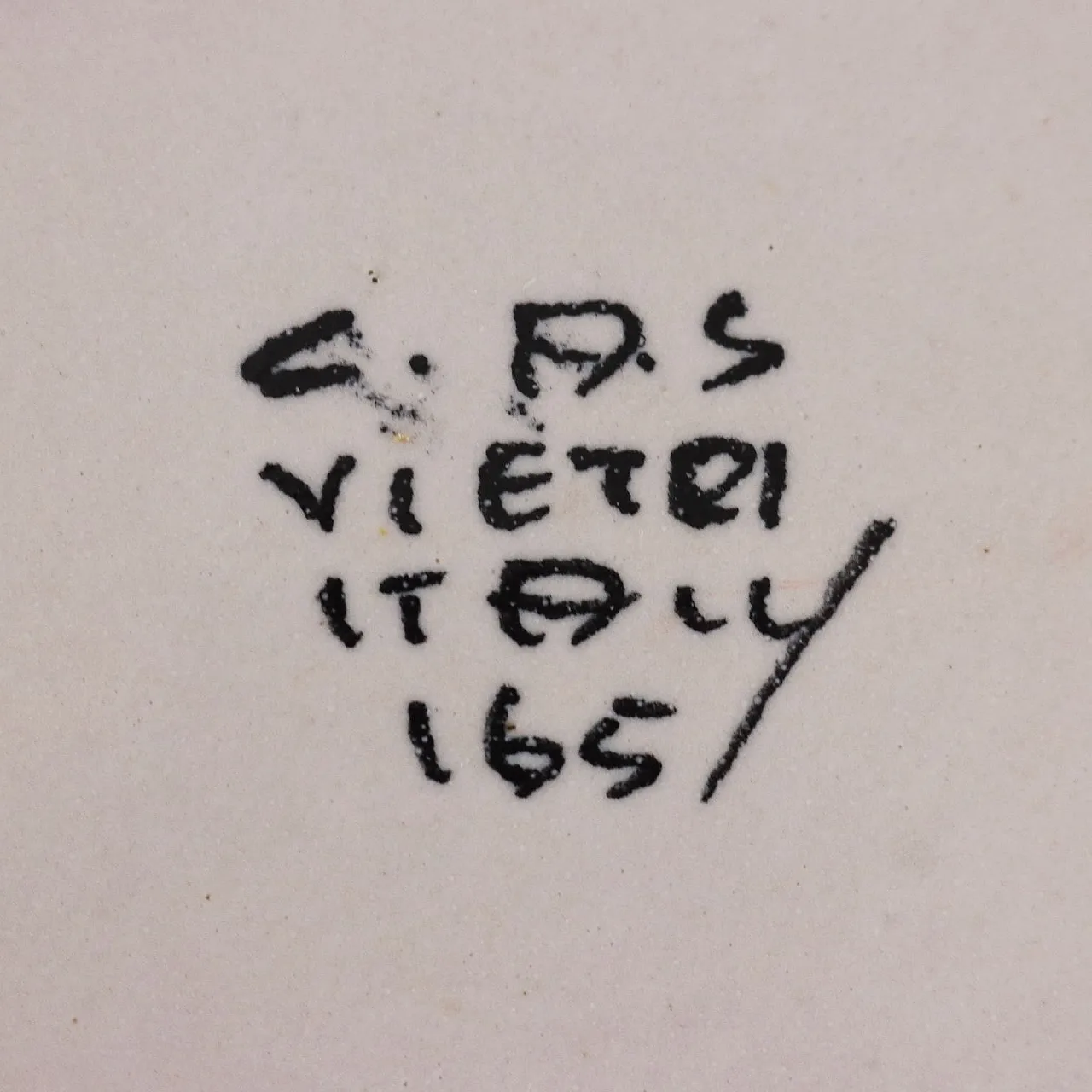 6 Piatti in ceramica con decoro, '900 6