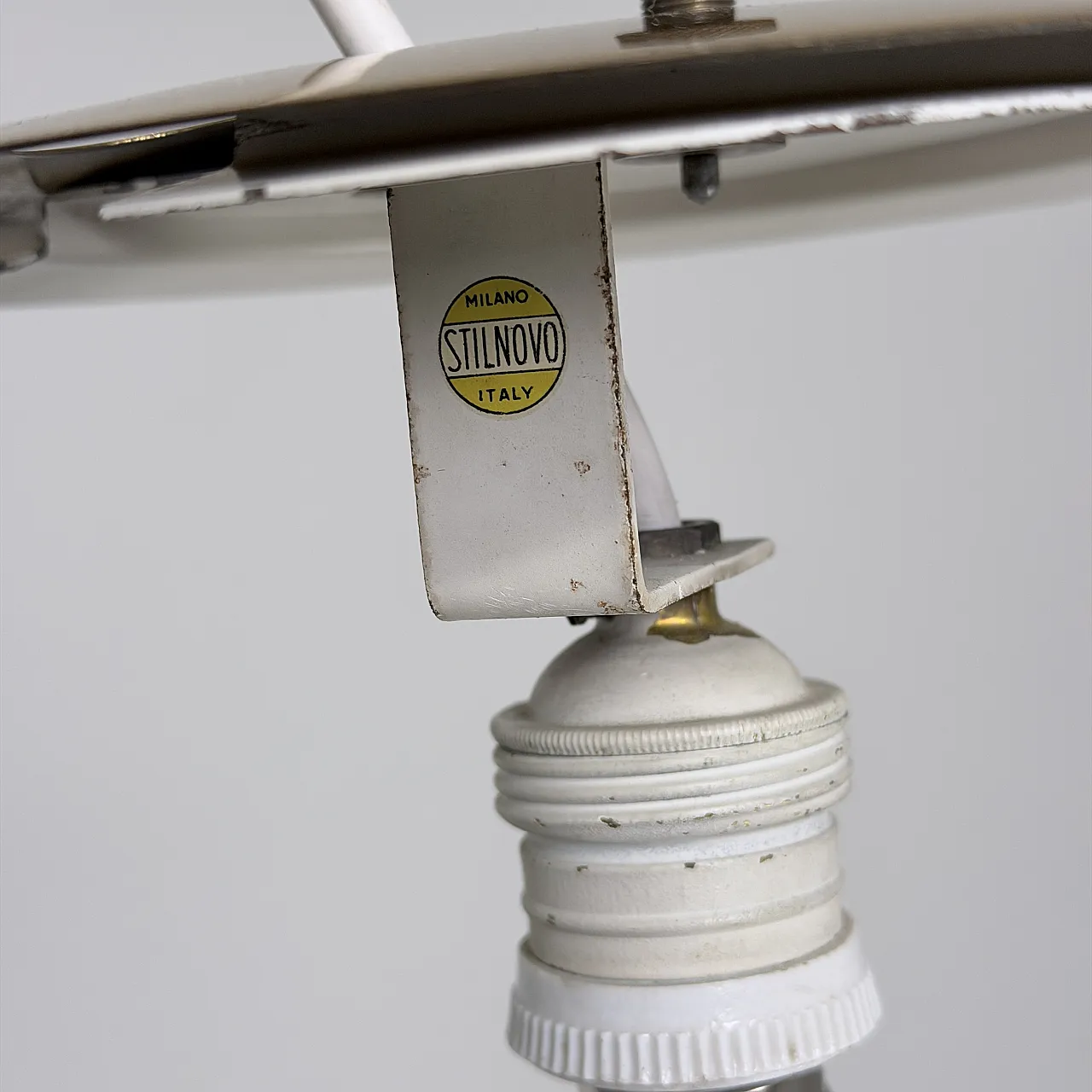 Lampada a sospensione Stilnovo mod. 1104, anni ‘60 10