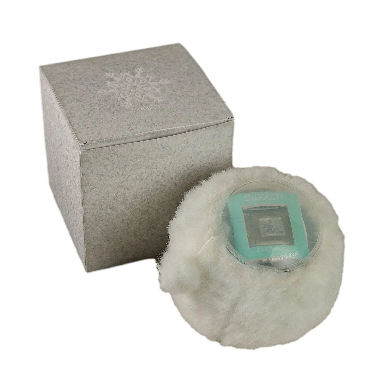 Orologio squadrato a tema natalizio, anni 2000 1