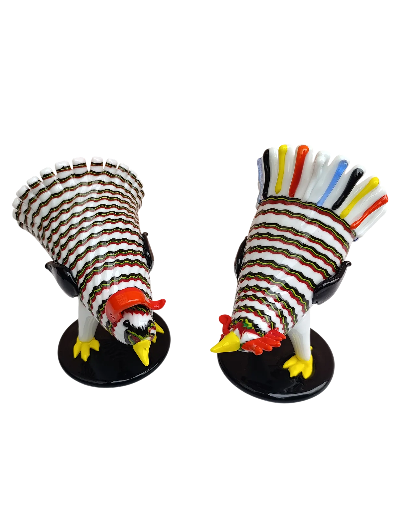 Pair of Fulvio Bianconi sculptures, 60s 6