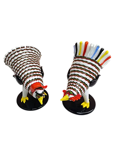 Coppia di sculture Fulvio Bianconi, anni '60