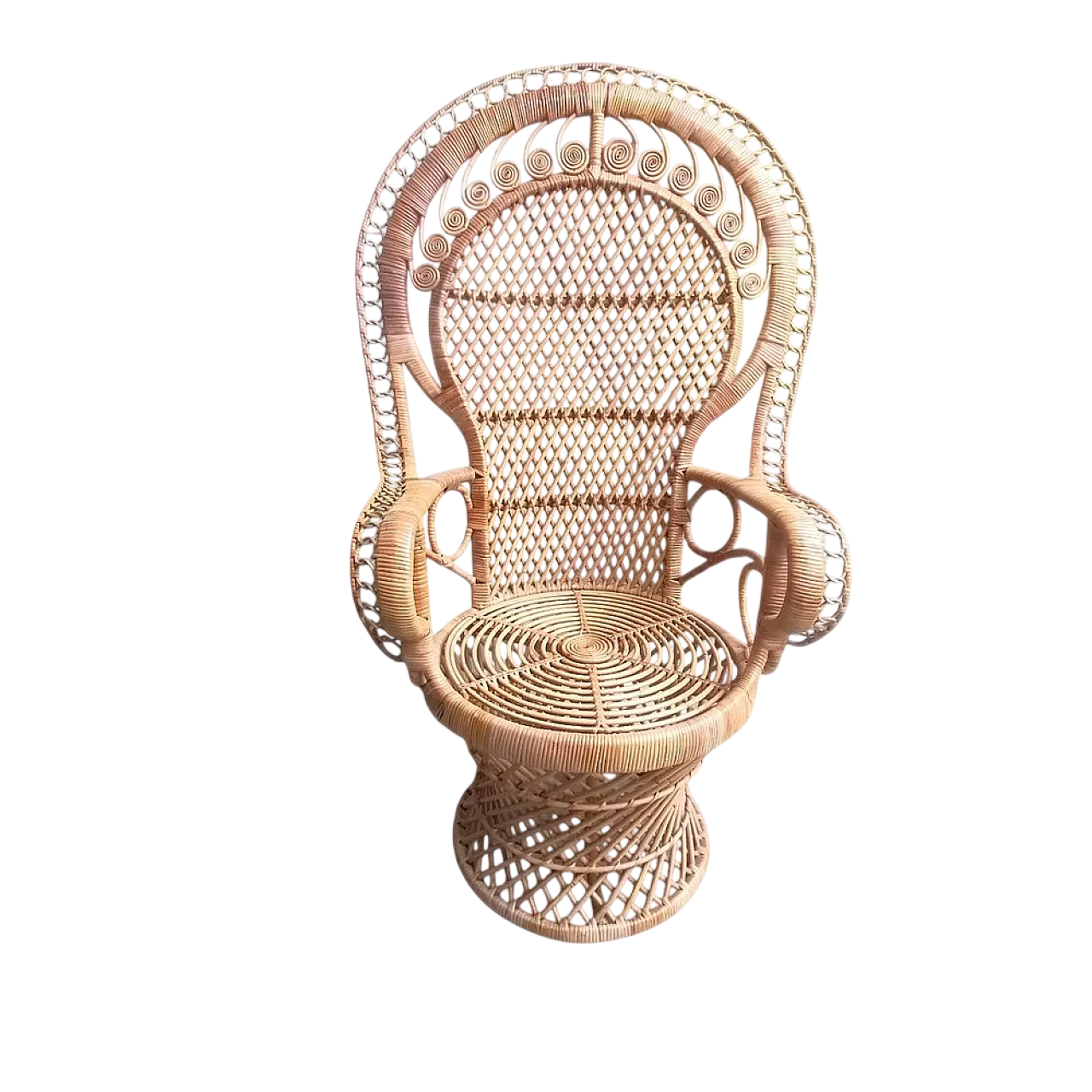 Poltrona "Peacock", o poltrona Emmanuelle, 1970s 12