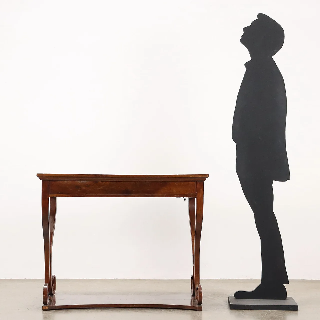 Scrittoio Impero in noce, tardo '800 2