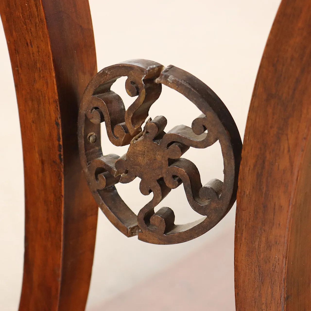 Scrittoio Impero in noce, tardo '800 8