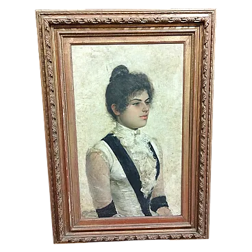 Painting by Giuseppe De Sanctis, end of 19th century