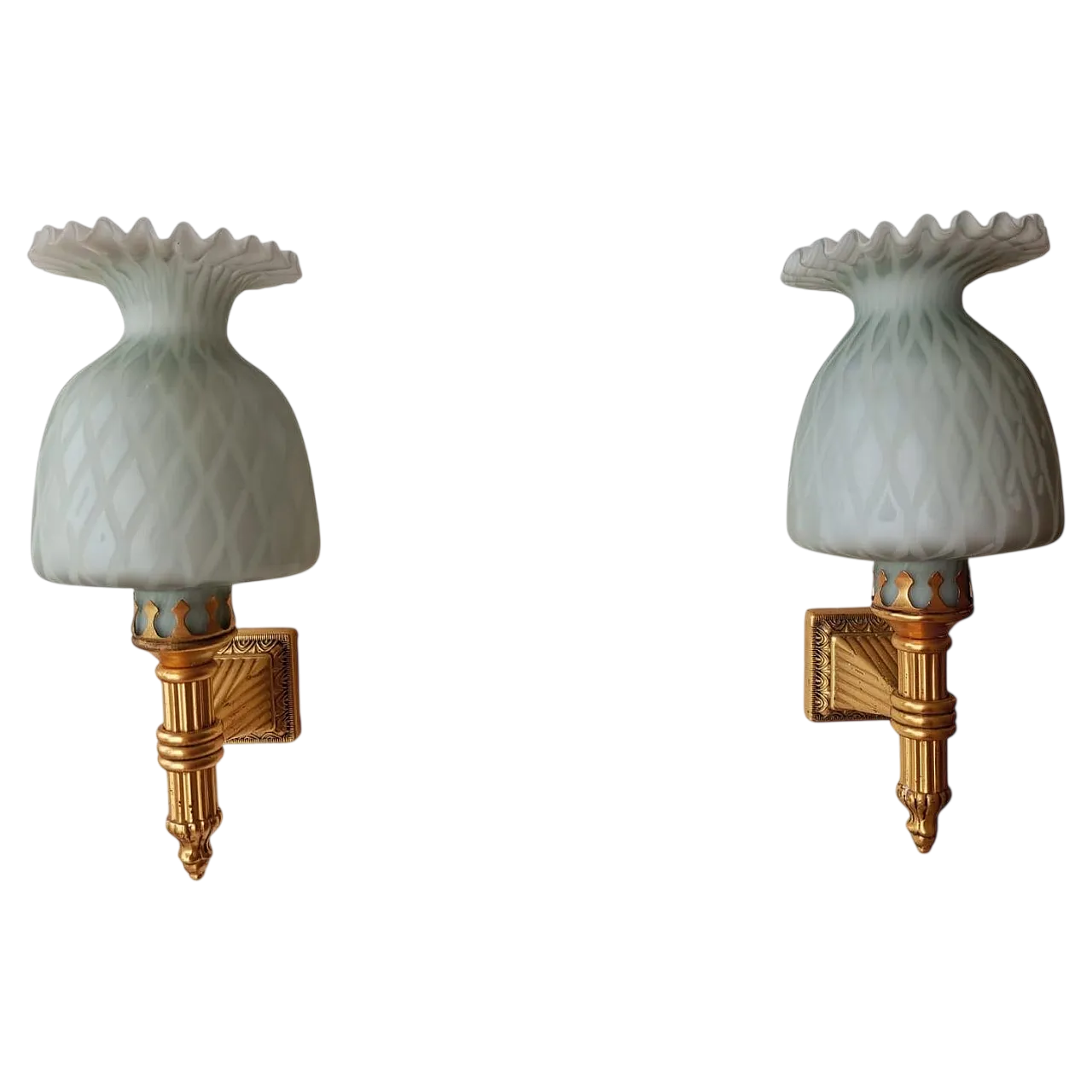 Pair wall lights, 1970s 19