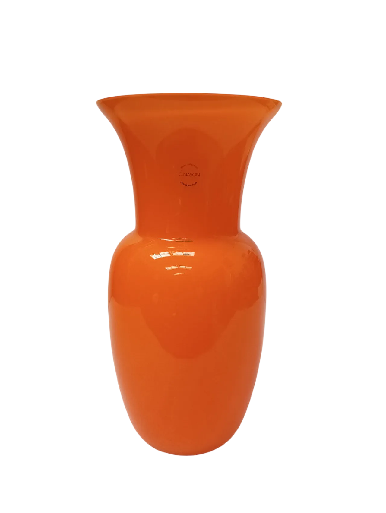 Murano glass vase by Carlo NASON, Italy, 2000s 10