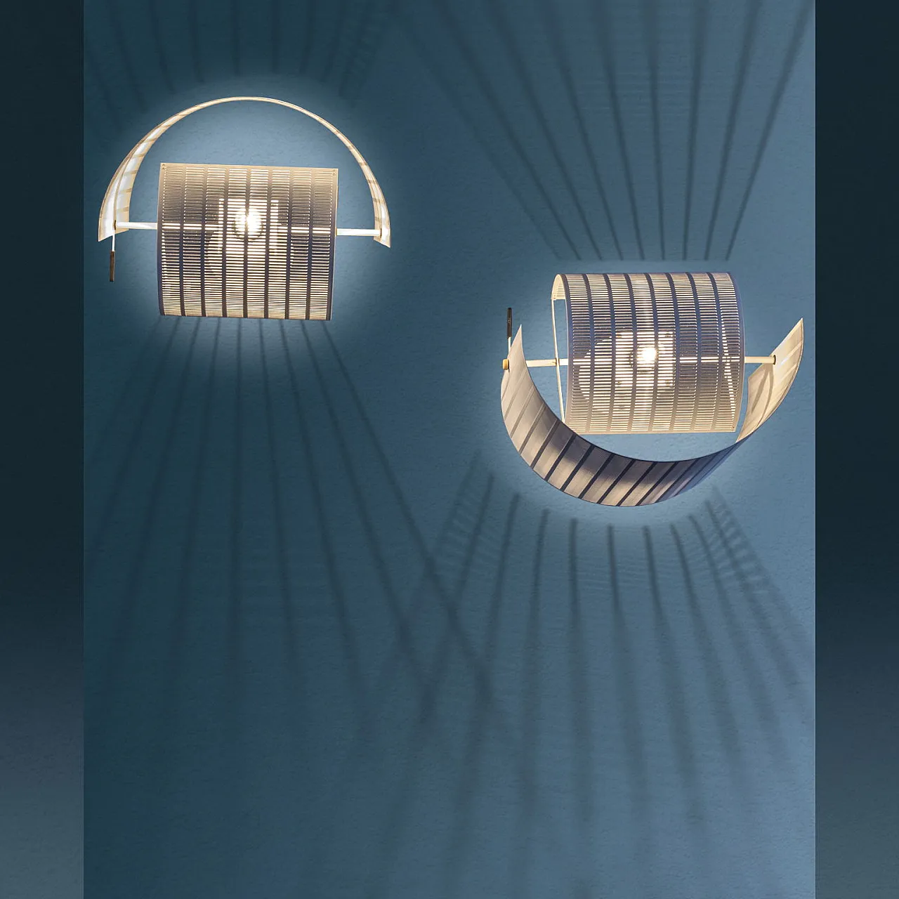 Pair of Shogun lamps by Mario Botta for Artemide, 1980s 4