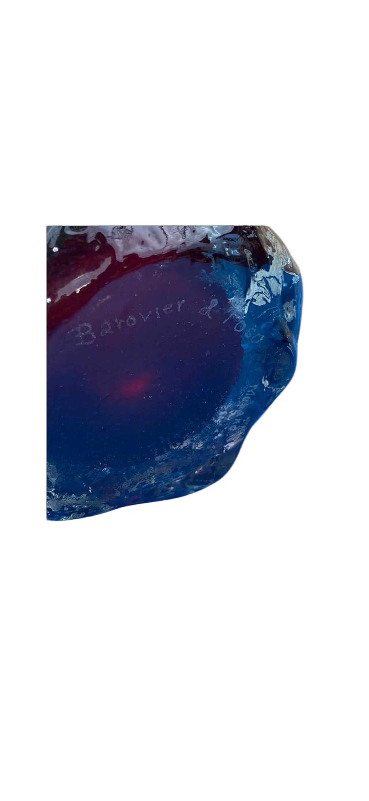 Sculptural Murano glass vase by Barovier & Toso, 1950s 4