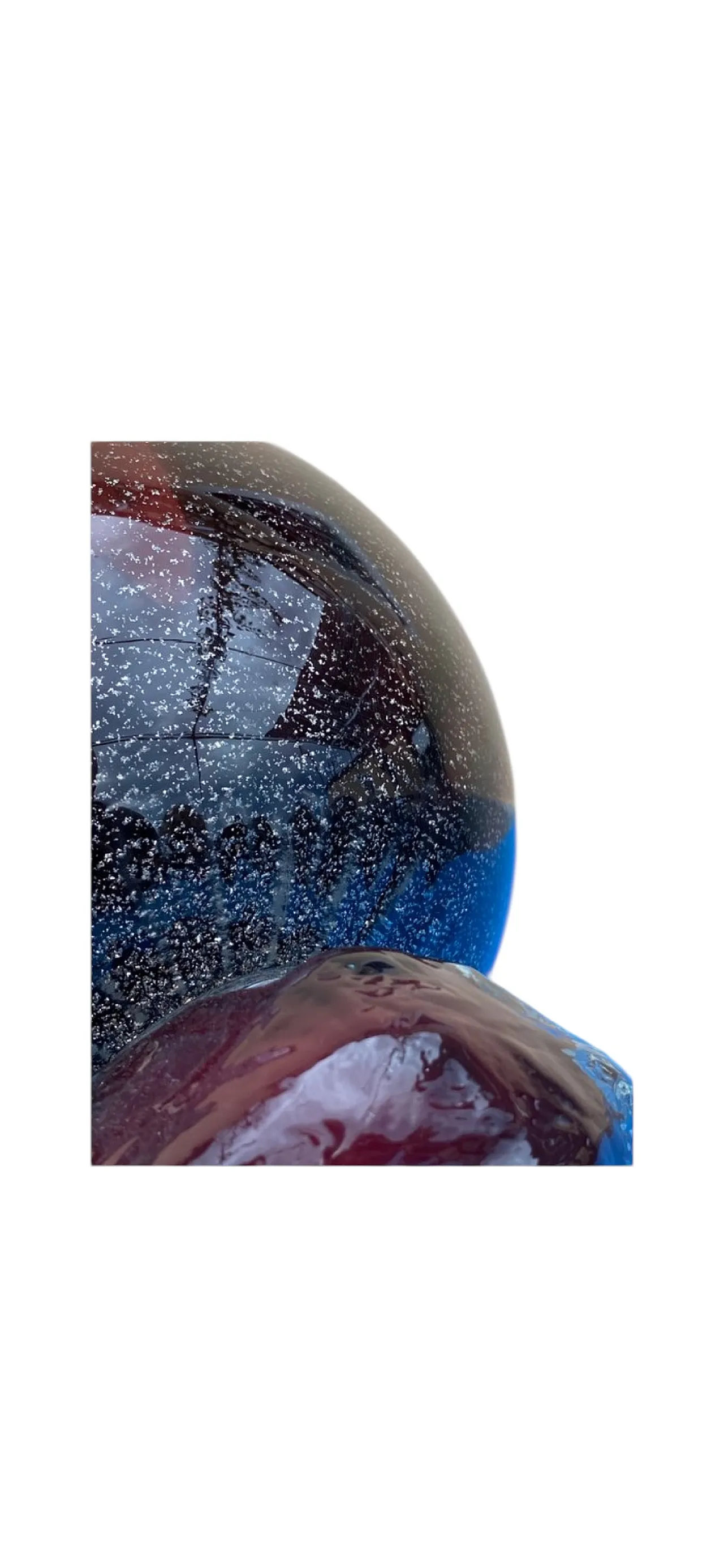 Sculptural Murano glass vase by Barovier & Toso, 1950s 5