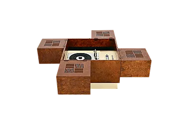 Playbox Record Player stereo by Philips and Medea, 1974