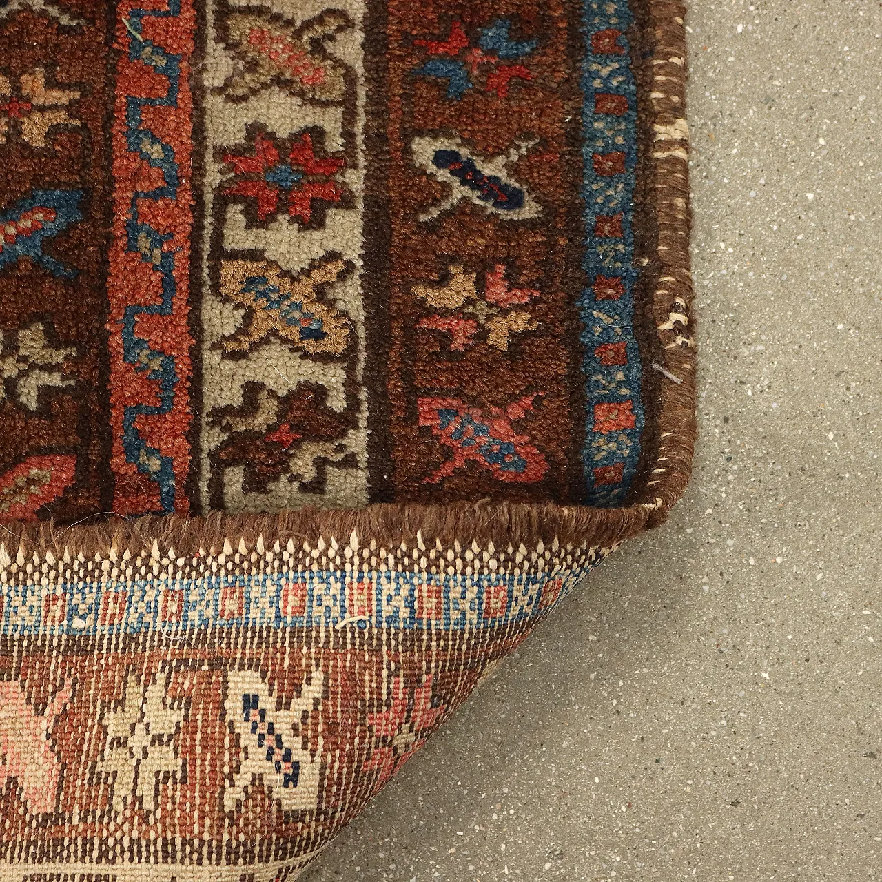 Tappeto iraniano Mazlagan in lana e cotone 8