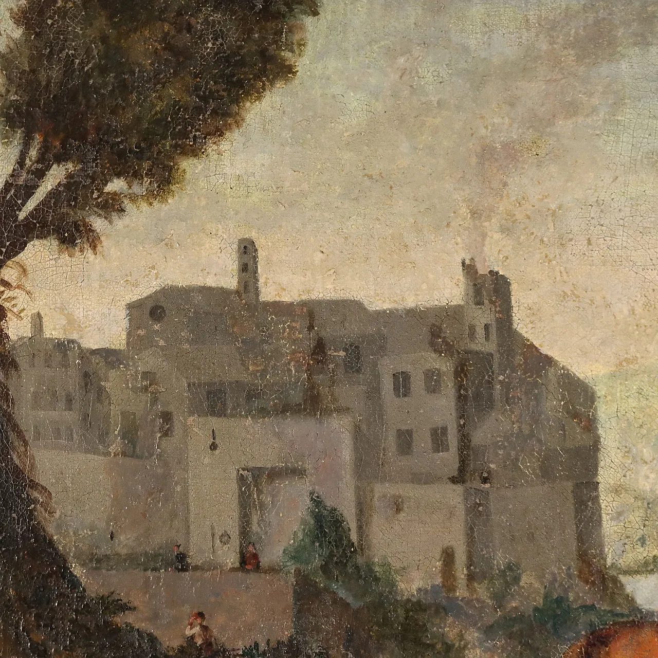 The Holy Family, oil on canvas, 18th century 8