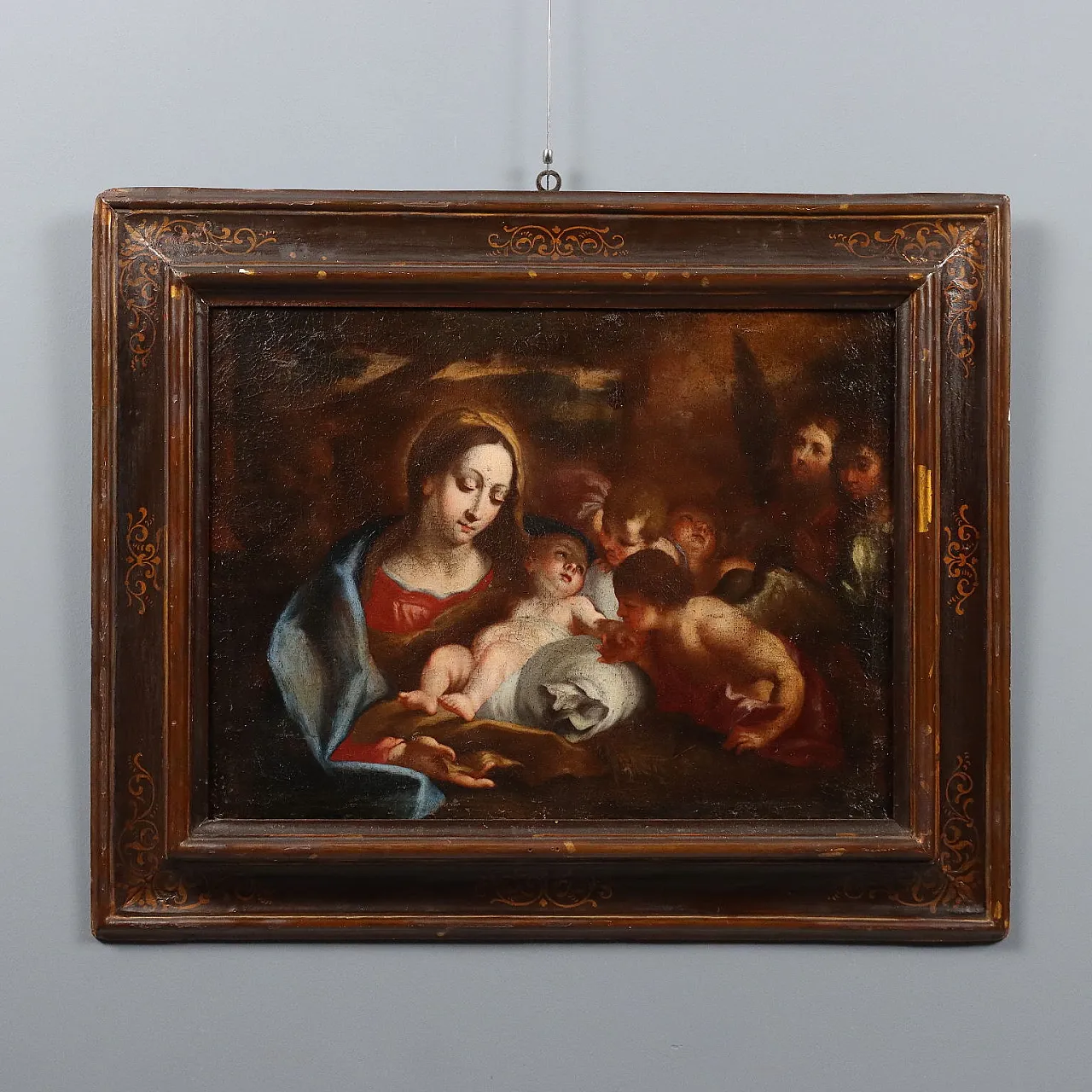 Biblical Scene, oil on canvas, Emilian School, 17th century 1