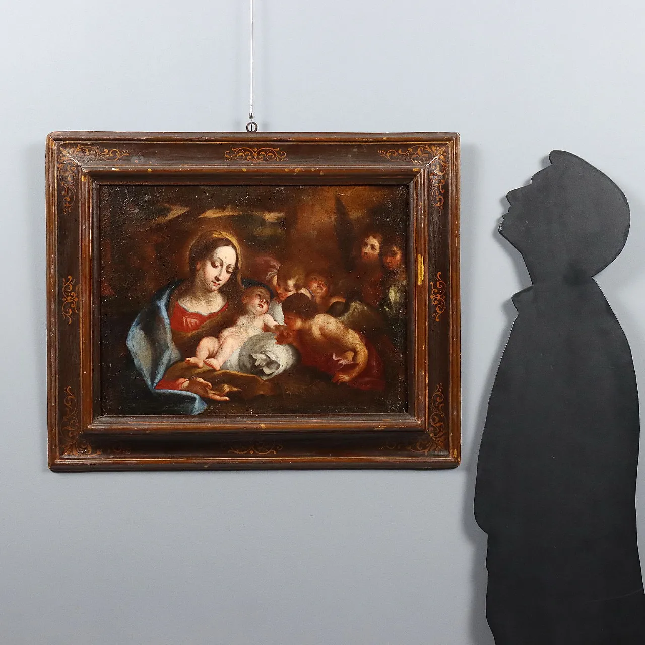 Biblical Scene, oil on canvas, Emilian School, 17th century 2