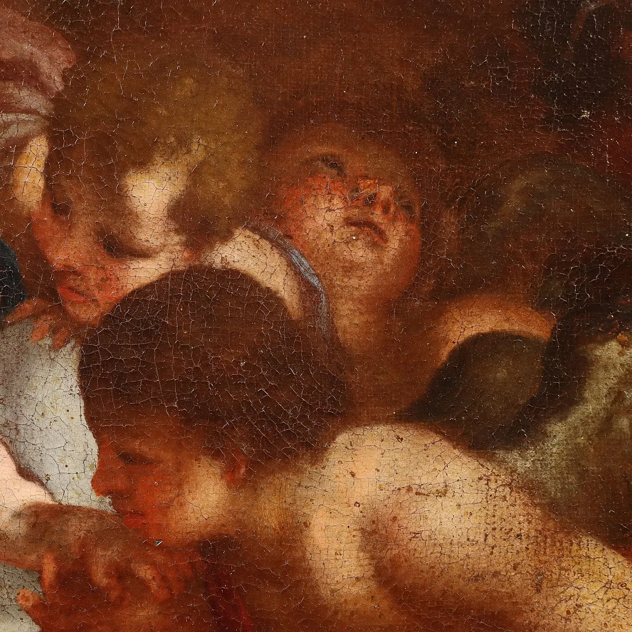 Biblical Scene, oil on canvas, Emilian School, 17th century 7