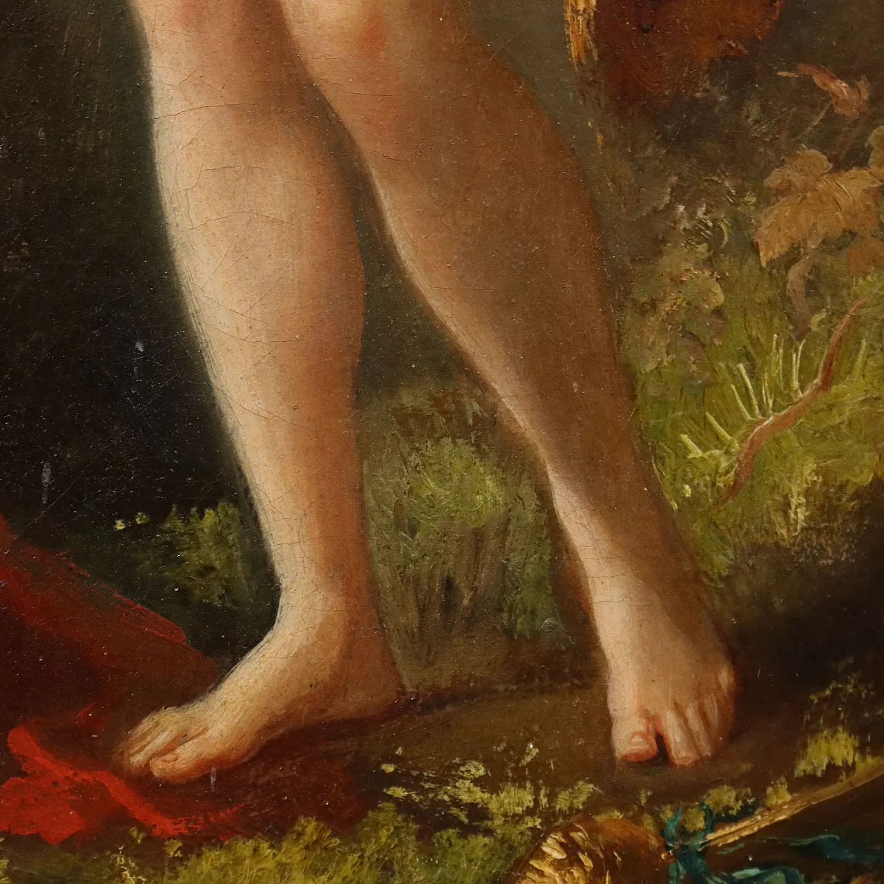 Oil on canvas by Francisque Desportes, 19th century 6