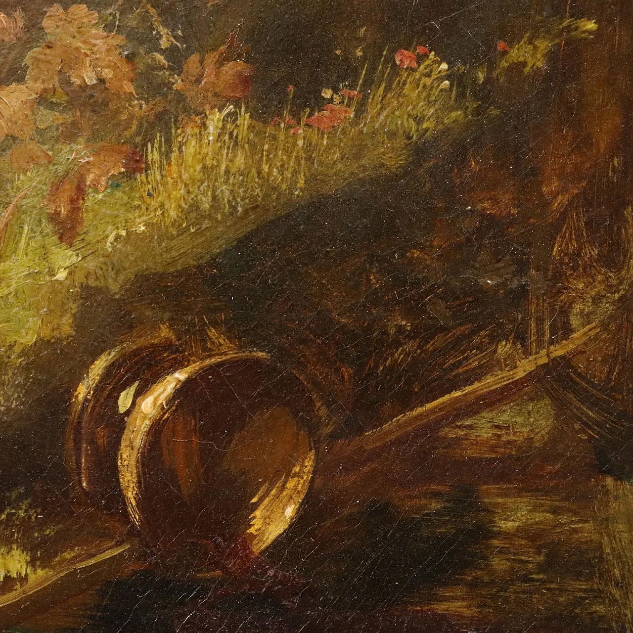Oil on canvas by Francisque Desportes, 19th century 7