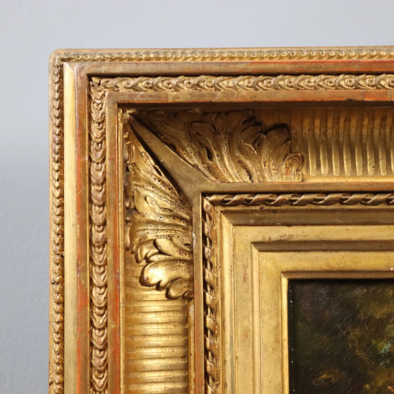 Oil on canvas by Francisque Desportes, 19th century 10