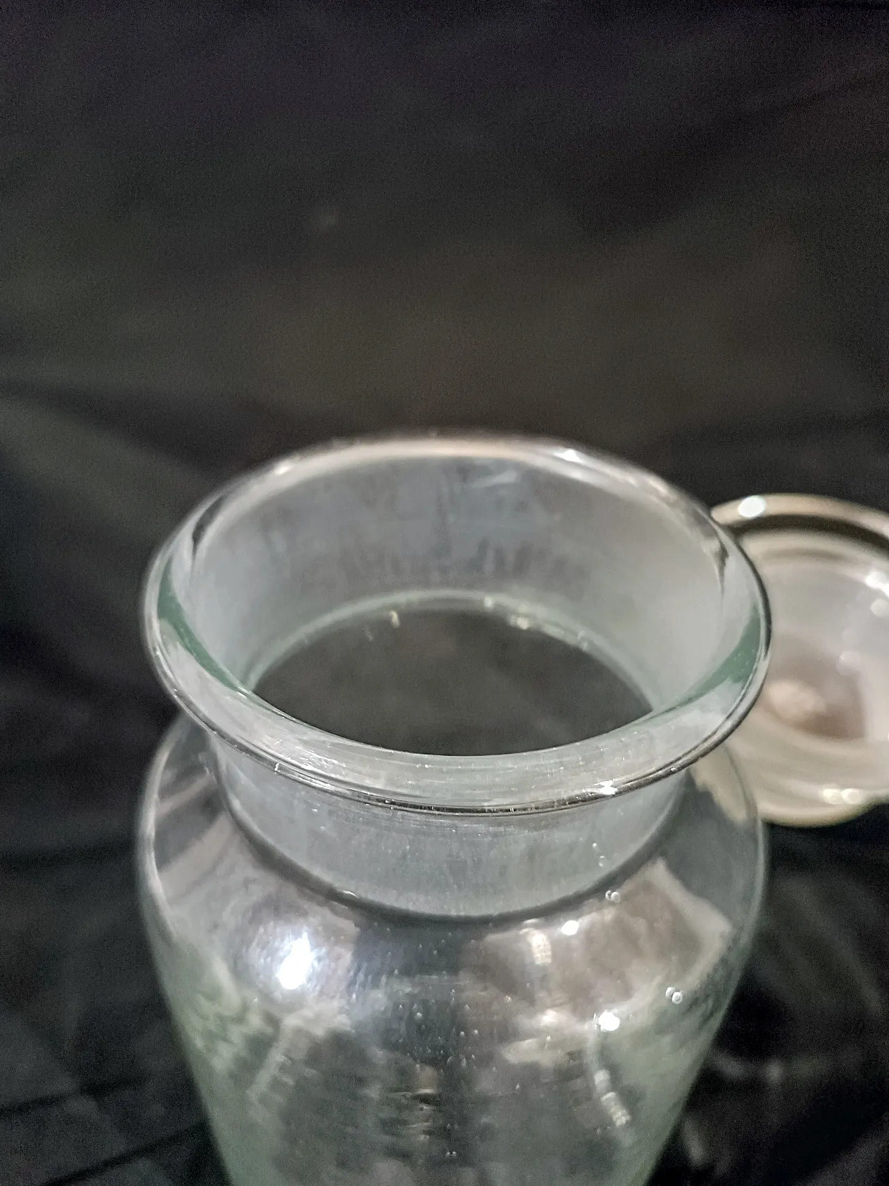 Vaso Farmacia Albarello Vetro Soffiato, primo '900 9