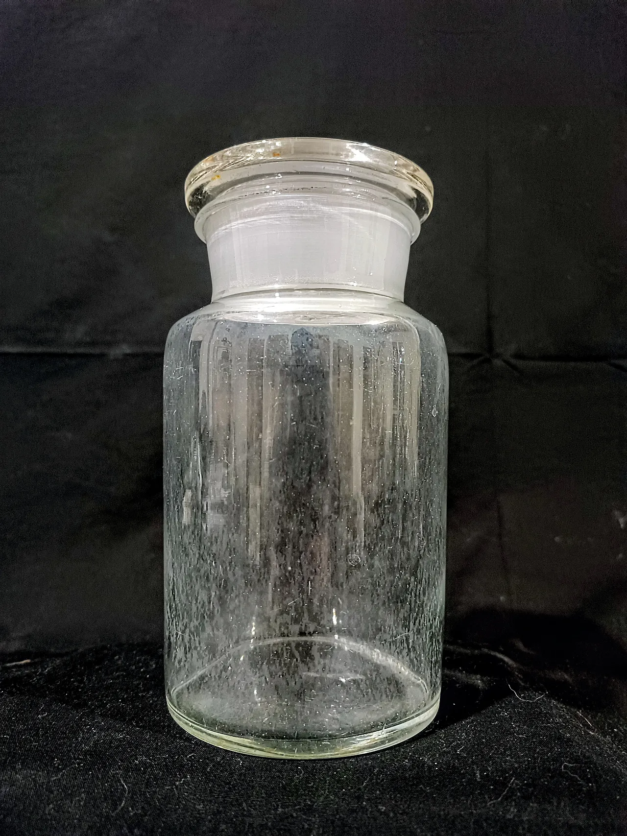 Vaso Farmacia Albarello Vetro Soffiato, primo '900 15