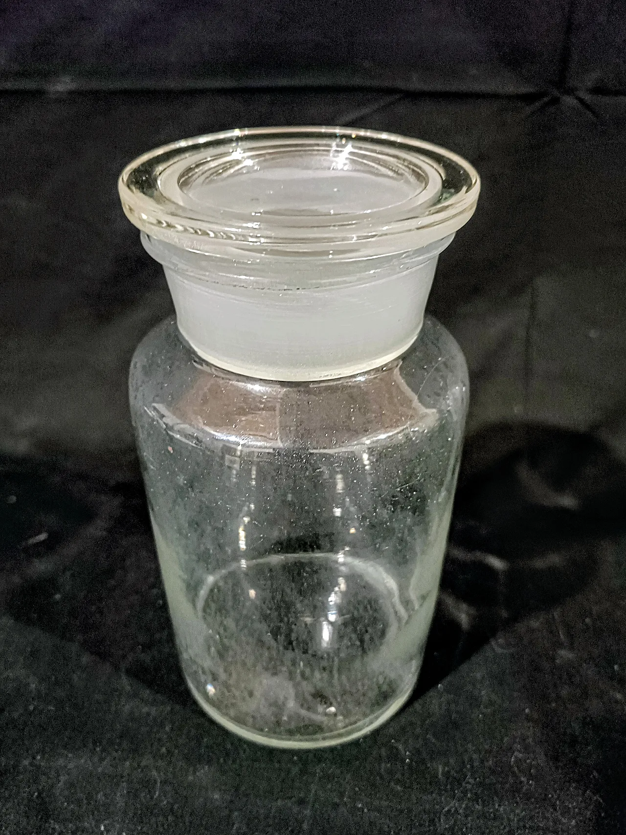 Vaso Farmacia Albarello Vetro Soffiato, primo '900 16