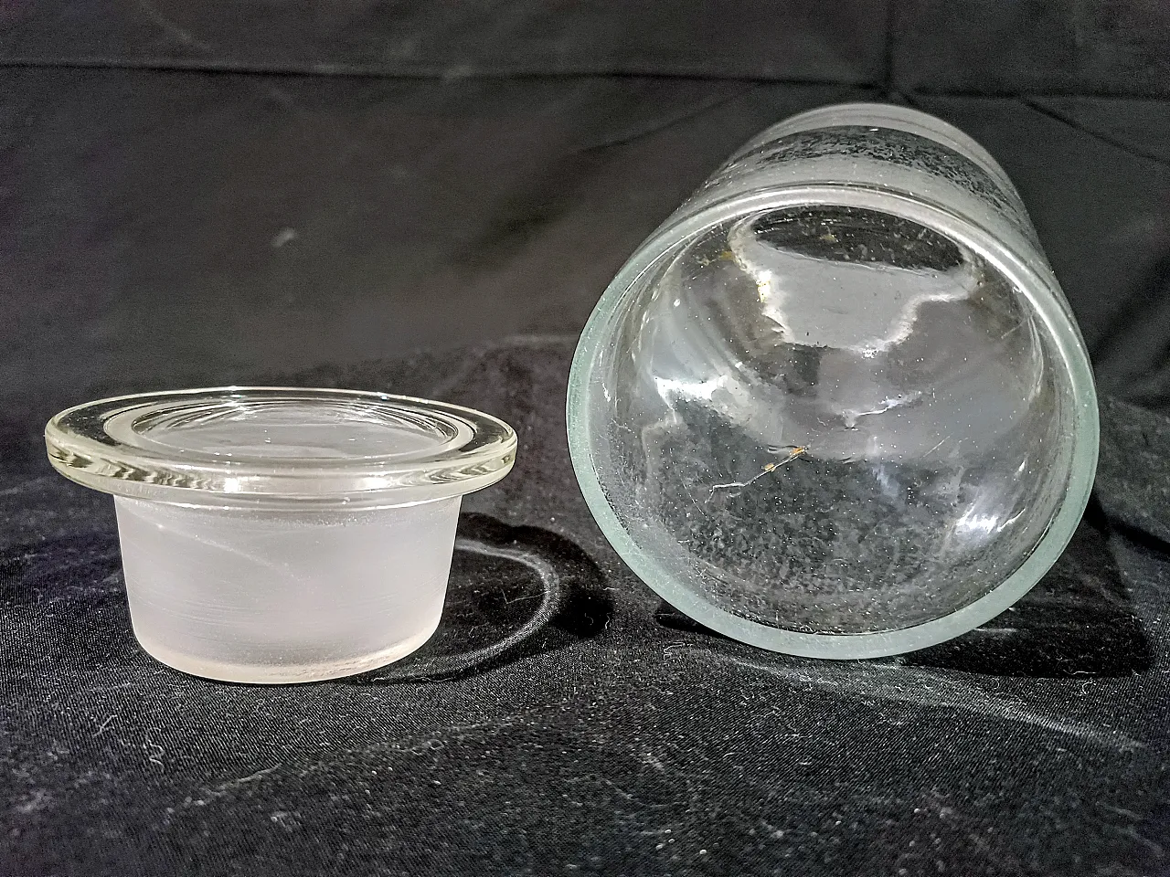 Vaso Farmacia Albarello Vetro Soffiato, primo '900 20