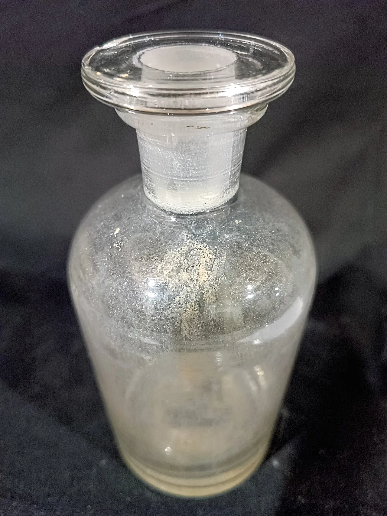 Vaso Farmacia Bottiglia Albarello Vetro Soffiato, primo '900 8