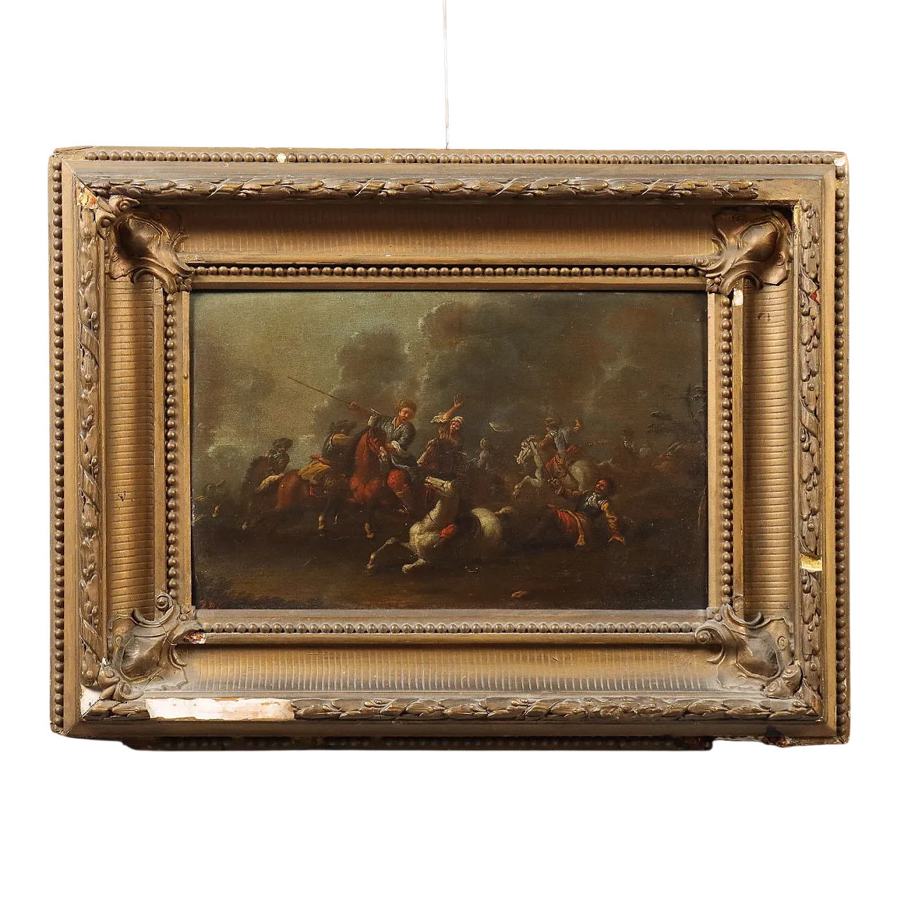 Olio su tavola con cornice, fine '800 11