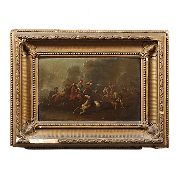 Olio su tavola con cornice, fine '800