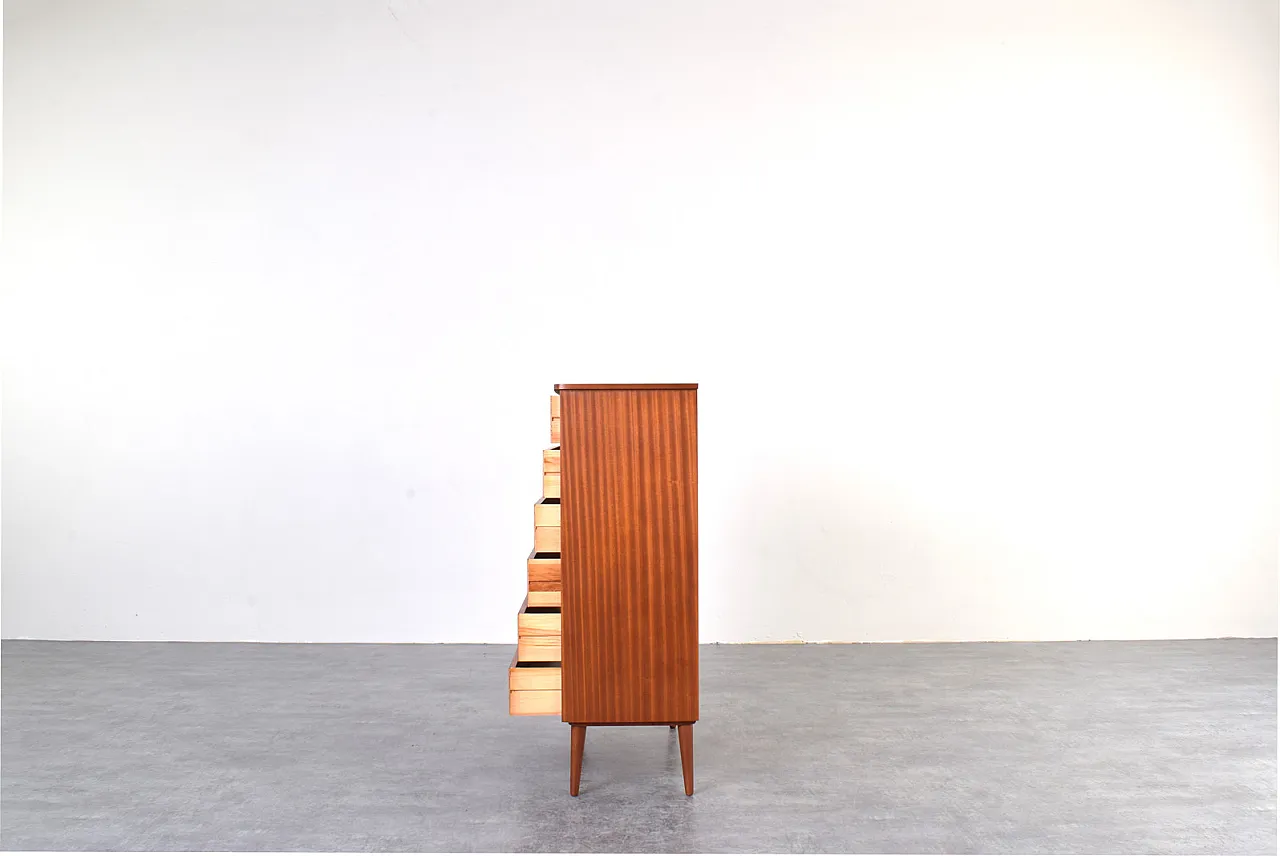 Mid-Century Danish Teak Chest of Drawers, 1960s 7