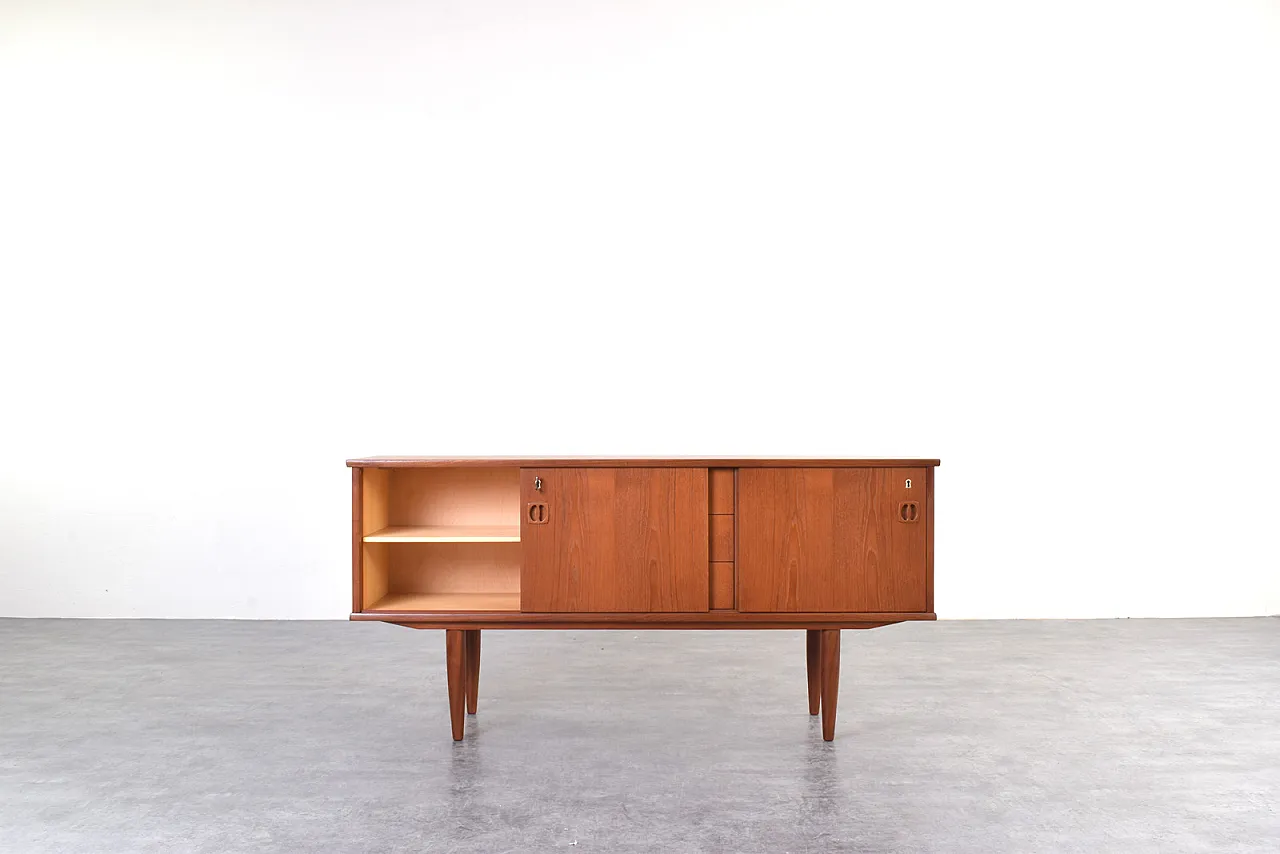 Mid-Century Danish Teak Sideboard, 1960s. 2