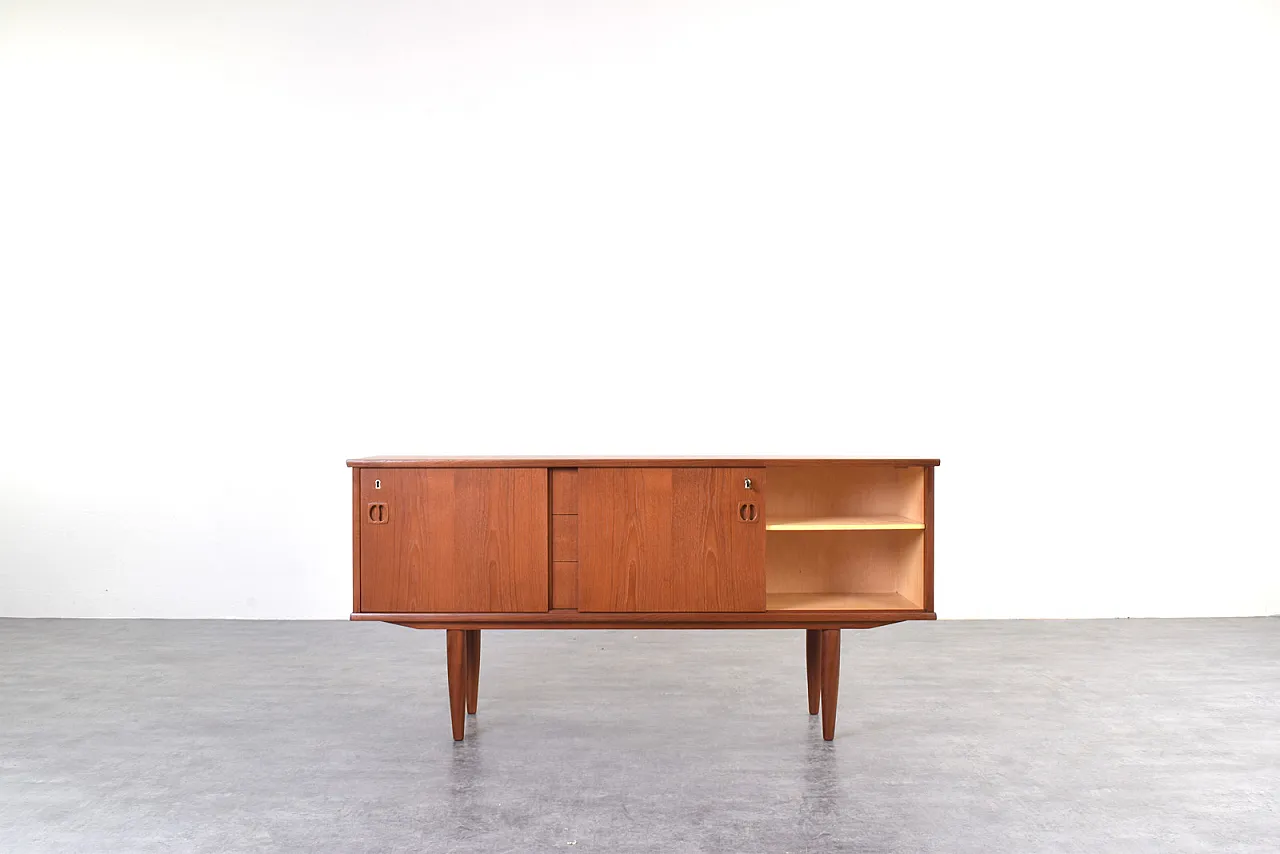 Mid-Century Danish Teak Sideboard, 1960s. 3