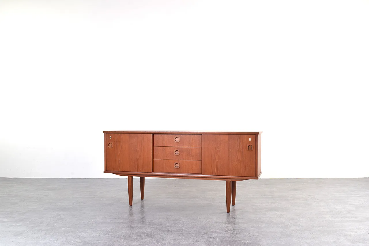 Mid-Century Danish Teak Sideboard, 1960s. 5