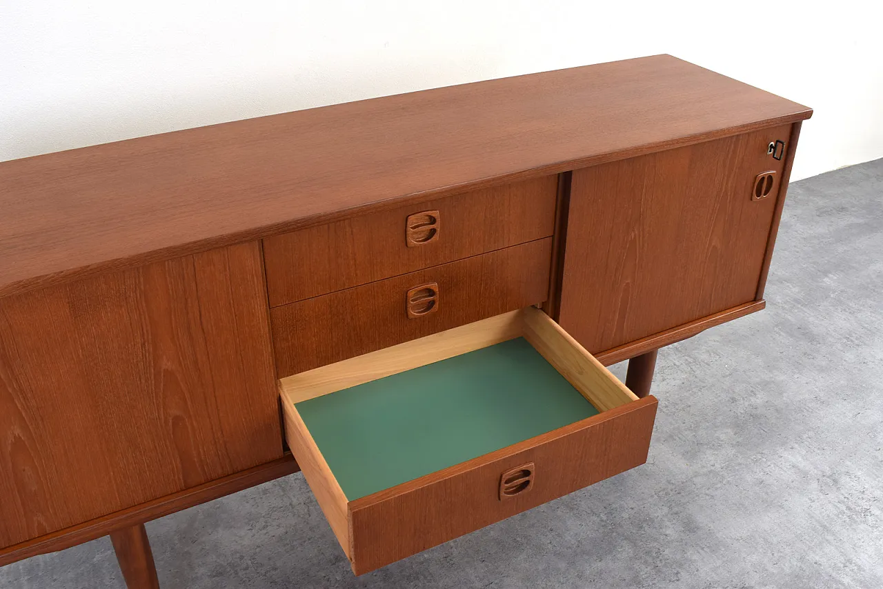 Mid-Century Danish Teak Sideboard, 1960s. 19