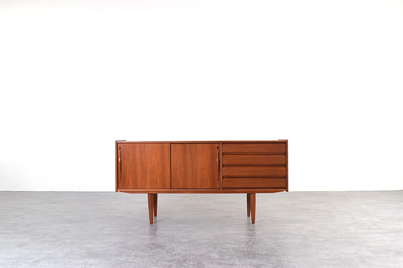 Mid-Century Danish Teak Sideboard, 1960s 1