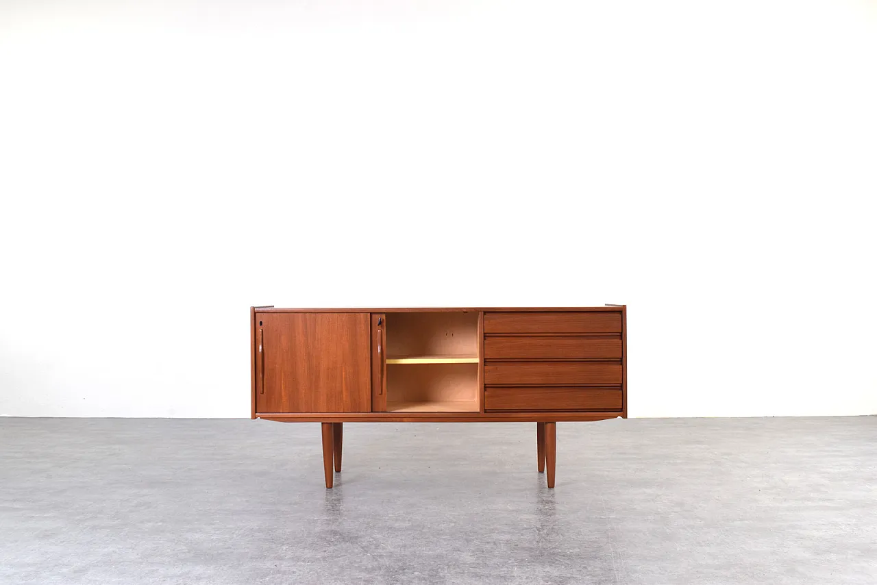 Mid-Century Danish Teak Sideboard, 1960s 3