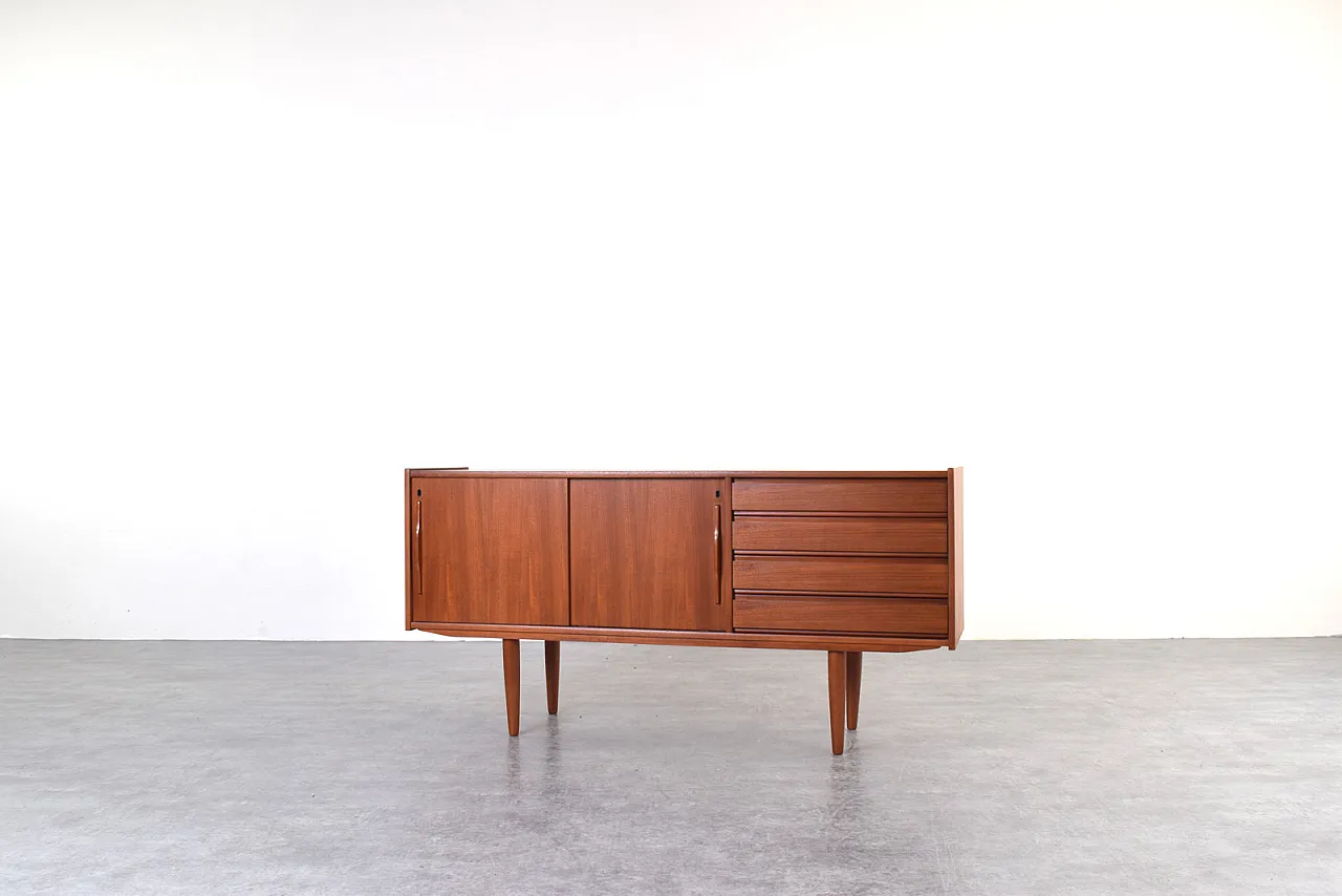 Mid-Century Danish Teak Sideboard, 1960s 5