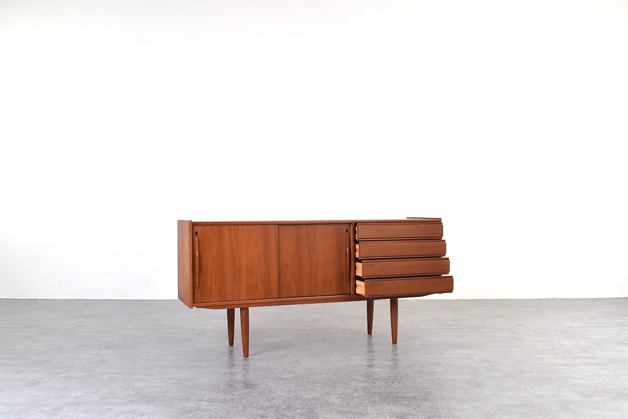 Mid-Century Danish Teak Sideboard, 1960s 6