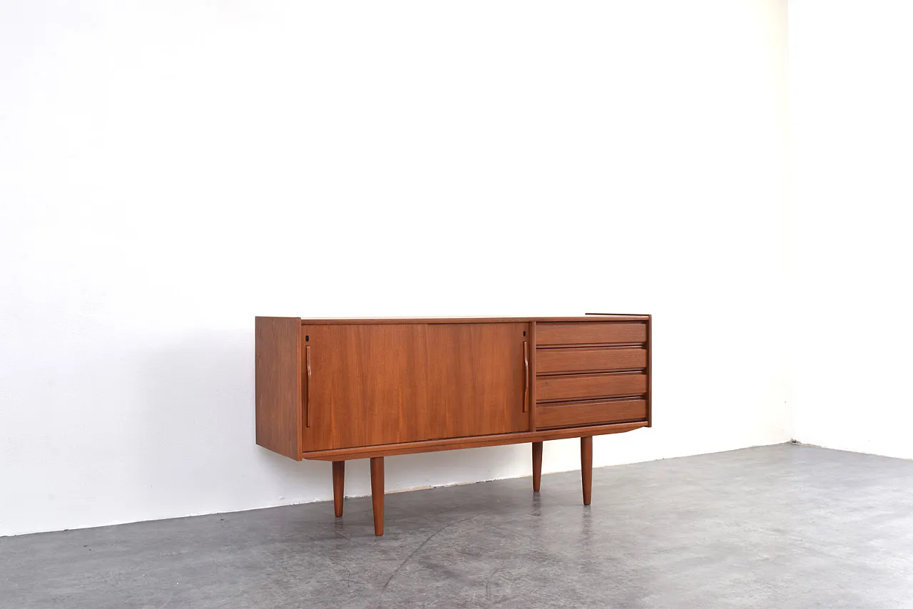 Mid-Century Danish Teak Sideboard, 1960s 9