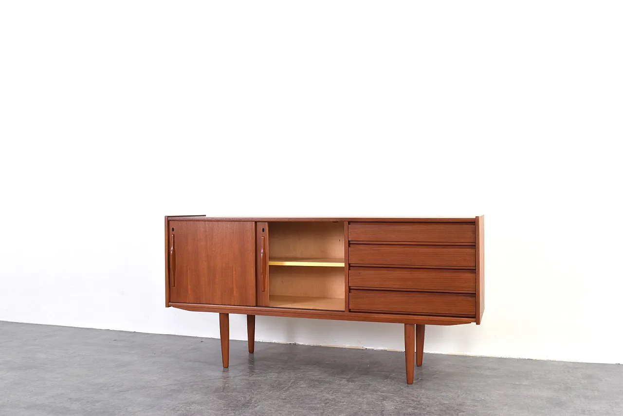 Mid-Century Danish Teak Sideboard, 1960s 12