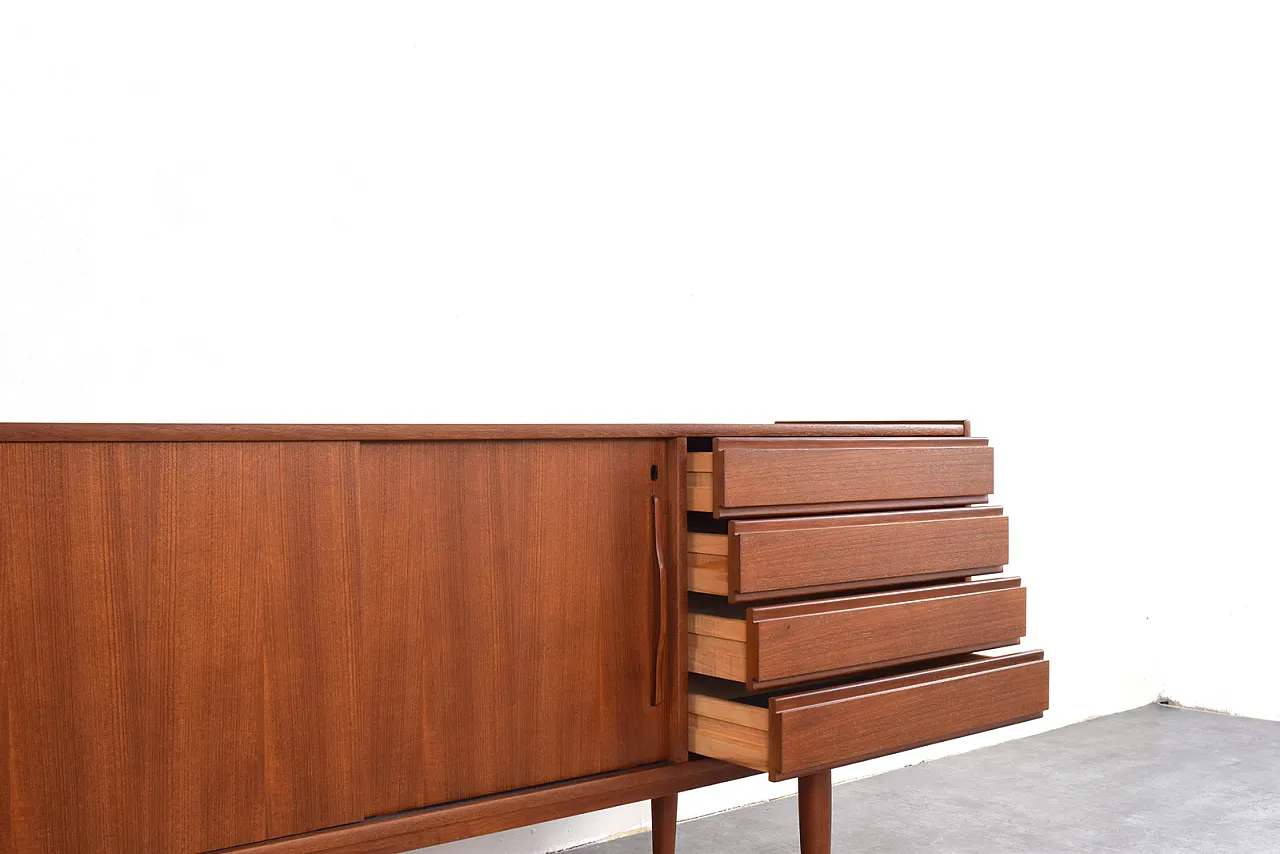 Mid-Century Danish Teak Sideboard, 1960s 13