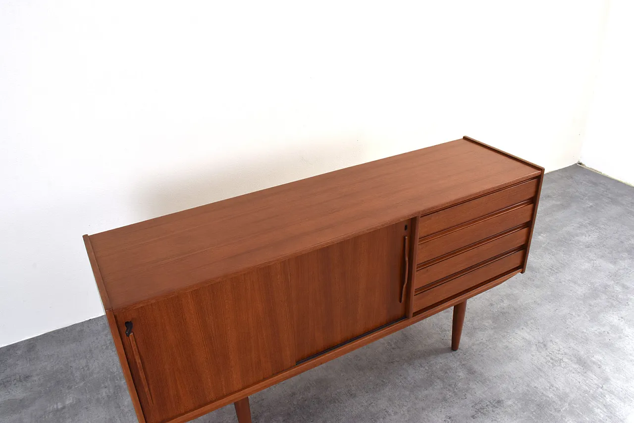 Mid-Century Danish Teak Sideboard, 1960s 14