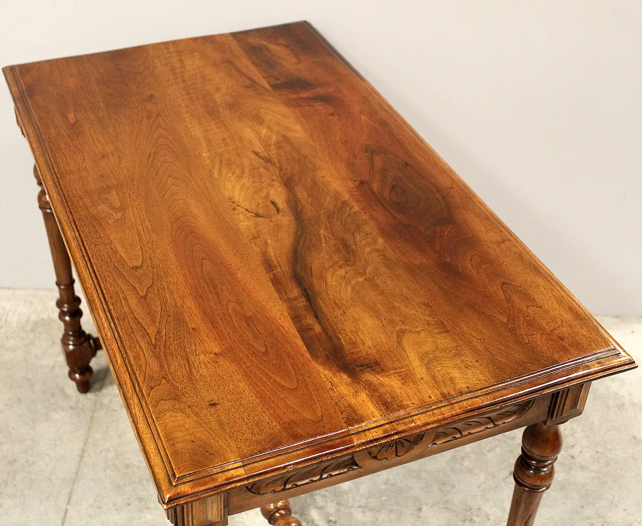 19th century walnut writing desk 10