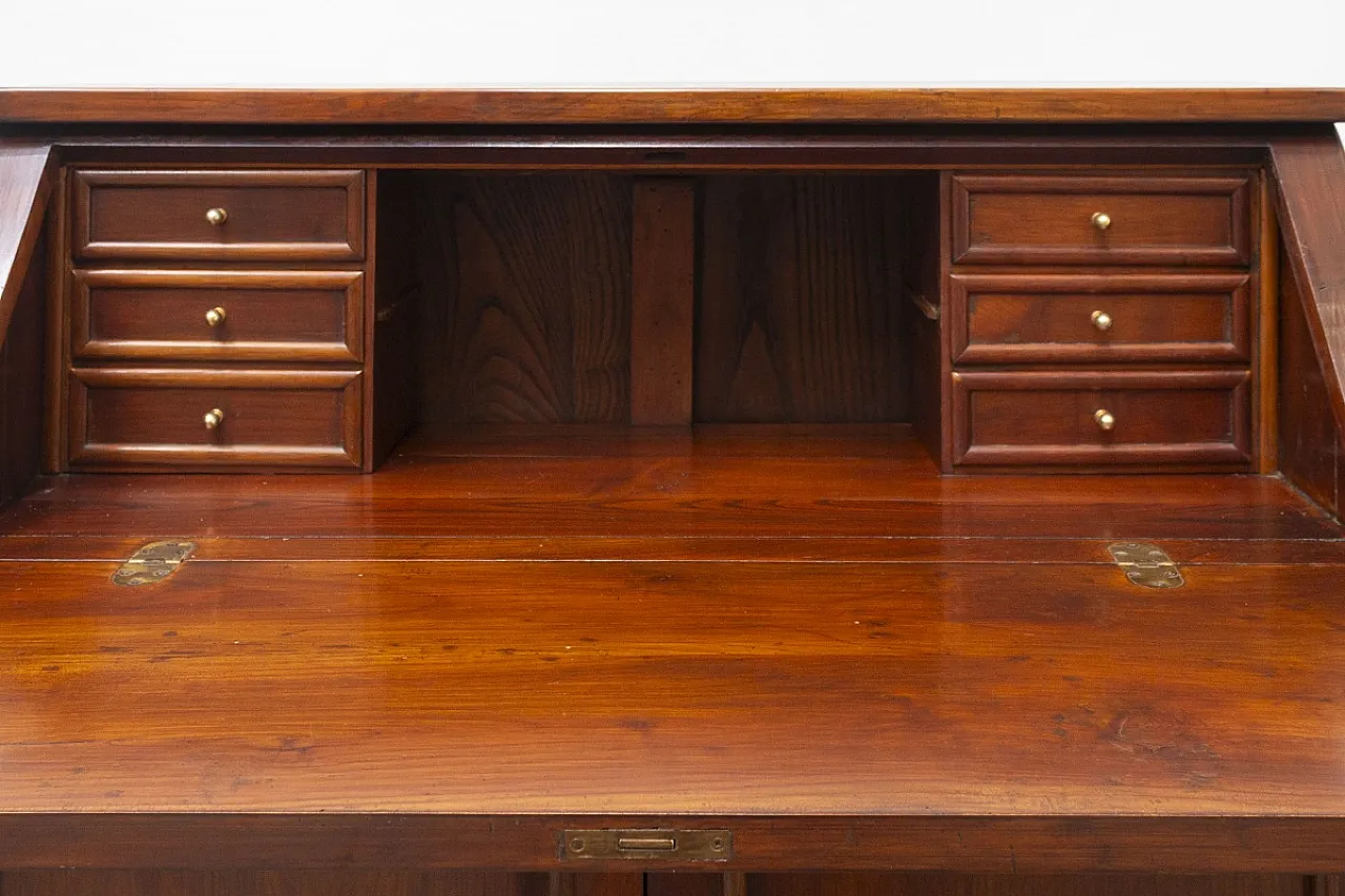 Ribalta in legno di noce massello, '900 5